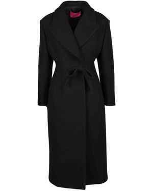 Valentino Belted Coats - Zwart