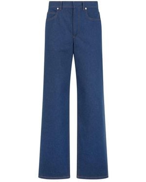 Fendi Wide Jeans - Blue