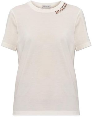 Moncler Tops ,T-Shirts - Wit