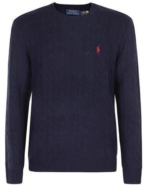 Polo Ralph Lauren Round-Neck Knitwear - Blue