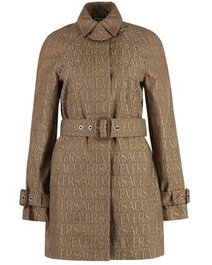 Versace Trench Coats - Marrón