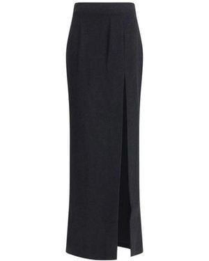 Alessandra Rich Maxi Skirts - Black