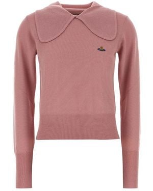Vivienne Westwood Round-Neck Knitwear - Rosa