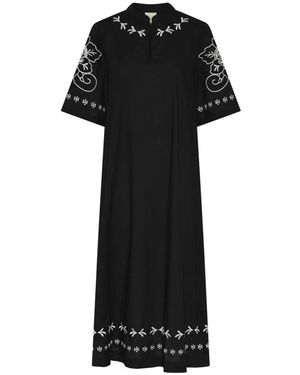 Heartmade Kleedjes ,Zwart ,Maxi Jurken