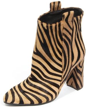 Via Roma 15 Heeled Boots - Natural