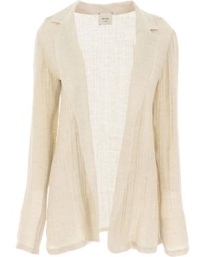 Alysi Truien & Vesten ,Cardigan - Wit