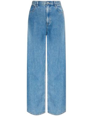 Theory Wijde Broek - Blauw
