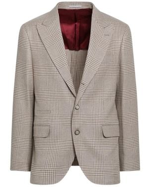 Brunello Cucinelli Kostuumjas - Bruin