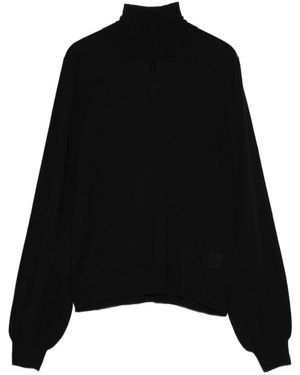 Semicouture Turtlenecks - Nero