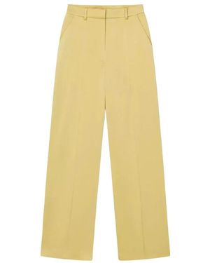 Nanushka Wide Trousers - Amarillo