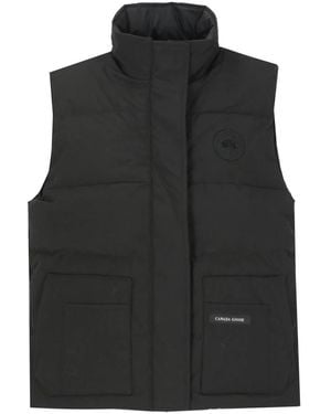 Canada Goose Jassen ,Zwart ,Katoen Legacy Freestyle Vest