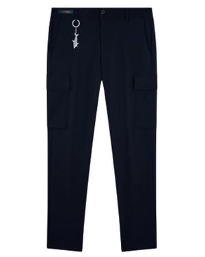 Paul & Shark Slim-Fit Trousers - Bleu