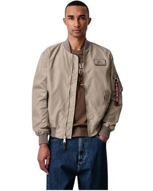 Alpha Industries Bomber Jackets - Marron