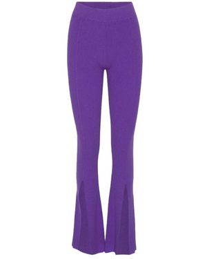 REMAIN Birger Christensen Wide Trousers - Morado