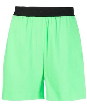 MSGM Short Shorts - Green