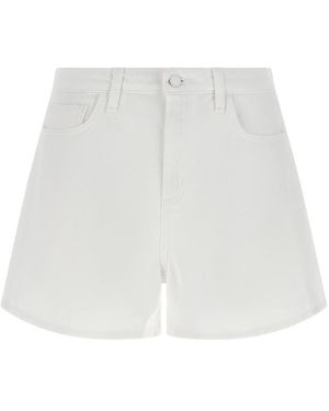 L'Agence Korte Broeken ,Wit ,Katoen Lissania Jean Short