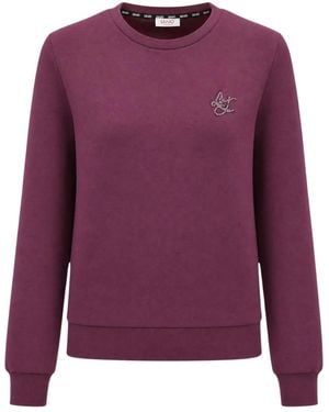 Liu Jo Hoodies & Sweatvesten ,Paars ,Sweatshirts