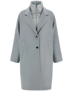 Herno Single-Breasted Coats - Gris