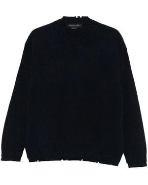 FEDERICO CINA Round-Neck Knitwear - Black
