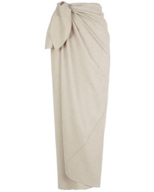 Cortana Maxi Skirts - Natural