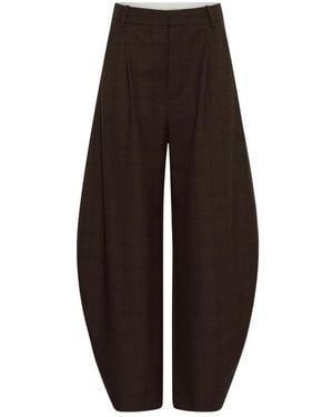 Gestuz Broeken ,Bruin ,Wijde Broek