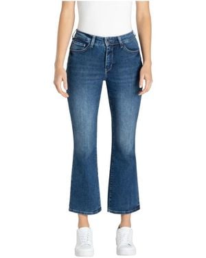 M·a·c Cropped Jeans - Blue