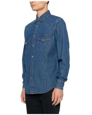 Jacob Cohen Denim Shirts - Blu
