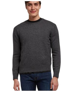 Brooks Brothers Woll- Und Kaschmir-Rundhalspullover - Schwarz