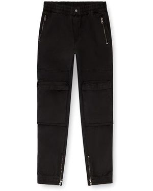 DIESEL Straight Trousers - Black