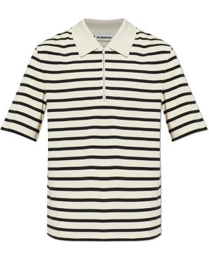 Jil Sander Polo Shirts - Black