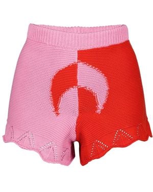 Marine Serre Mini Short Moon - Rot