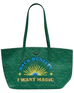 Zadig & Voltaire Tote Bags - Green