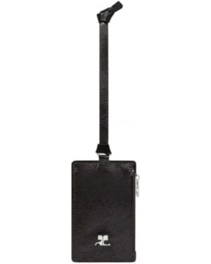 Courreges Wallets & Cardholders - Black