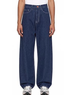 BeWider Jeans ,Blauw ,Denim Super Loose Denim