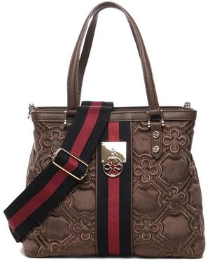 V73 Tote Bags - Brown