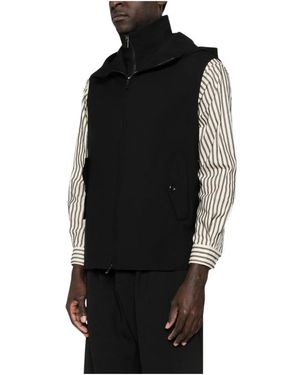 Emporio Armani Vests - Black