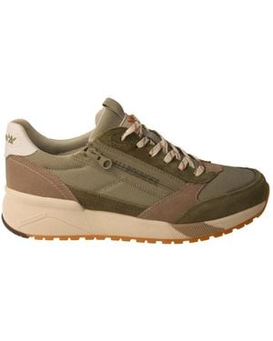 Allrounder Grüne und graue sportschuhe mit shock-absorber - Braun