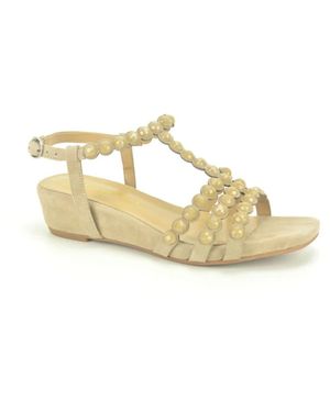 Alma En Pena. Wedges - Metallic