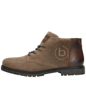 Bugatti Lace-Up Boots - Marron