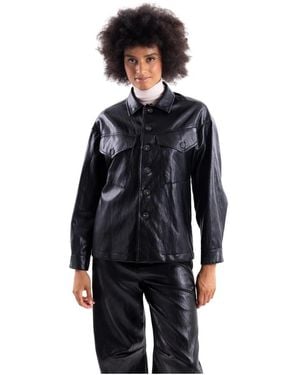 ViCOLO Leather Jackets - Azul