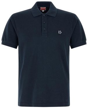 KENZO Boke Flower Slim Polo - Blauw