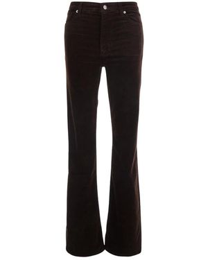 FRAME Wide Trousers - Noir