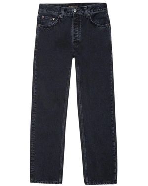 Nudie Jeans Straight Jeans - Blue