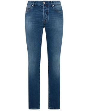 Moorer Slim-Fit Jeans - Azul