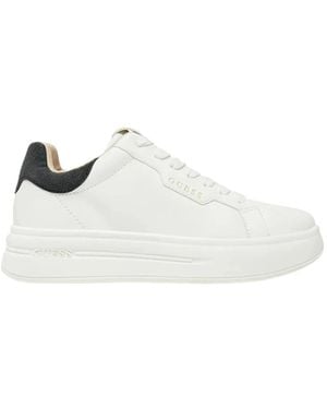 Guess Weiße Schnürschuhe