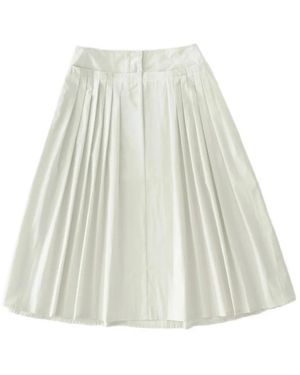 Studio Nicholson Agat Skirt - Weiß