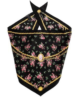 Dolce & Gabbana Silky Scarves - Zwart