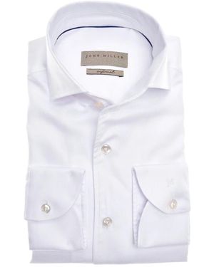 John Miller Formal Shirts - White