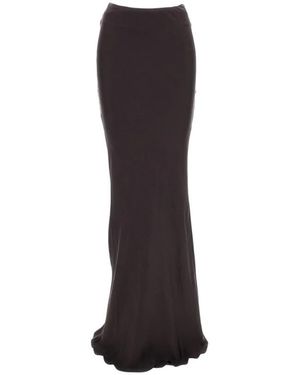ANDAMANE Maxi Skirts - Marrone