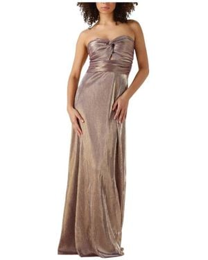 Ibana Glamouröses Midi-Kleid Für Frauen - Braun